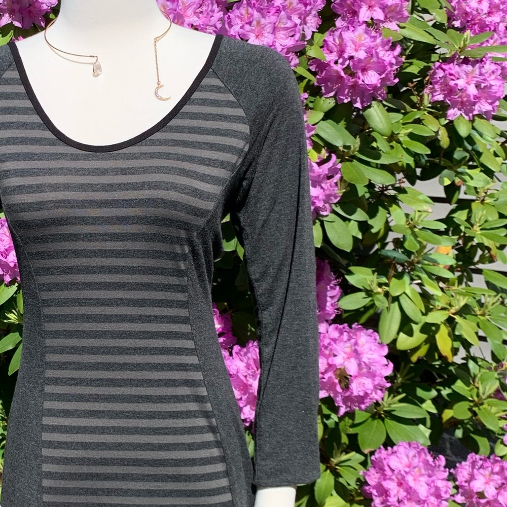 Laila Jayde | RARE Hi Lo Stripe Dress - Picture 7 of 16